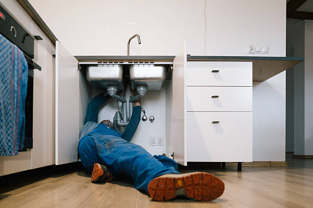 Professional Pipe Repair technician working in Wade, NC